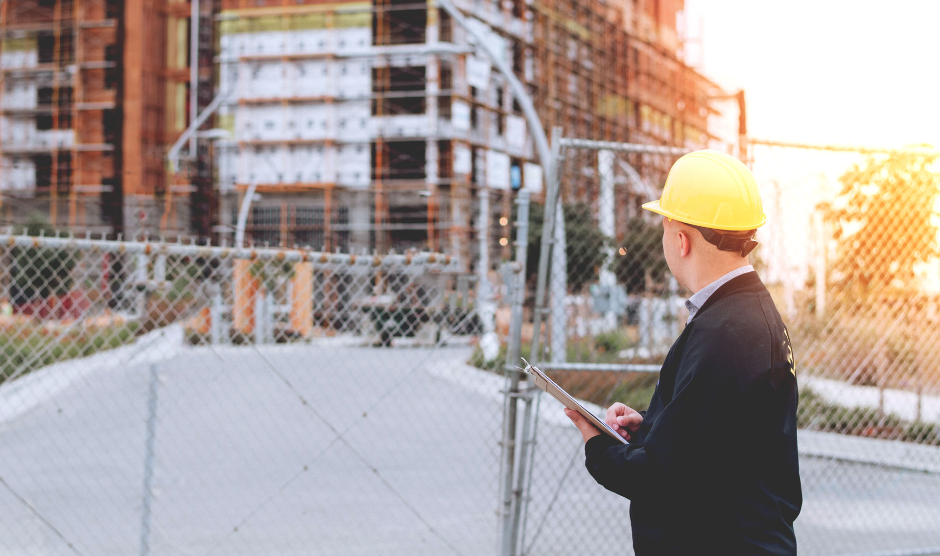 construction Construction supervisor on site